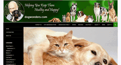 Desktop Screenshot of dogwonders.com